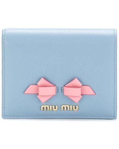 miu miu bow detail wallet|Wallets, Cardholders And Pouches .